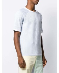 Thom Browne Seersucker Knitted T Shirt