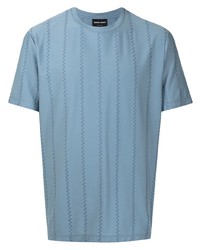 Giorgio Armani Striped Short Sleeved T Shirt