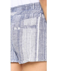 Blank Denim Linen Shorts