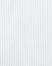 Ermenegildo Zegna 100fili Fine Stripe Dress Shirt Whitelight Blue