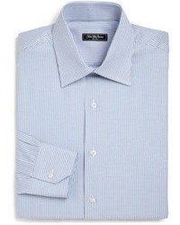 Saks Fifth Avenue Collection Regular Fit Bengal Stripe Dress Shirt
