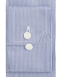 Eton Contemporary Fit Stripe Dress Shirt