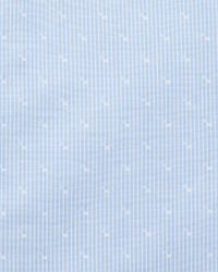 English Laundry Dot Pattern Striped Dress Shirt Bluewhite