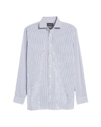 Alton Lane Mason Tailored Fit Check Stretch Button Up Shirt