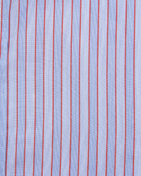 English Laundry Multi Stripe Dress Shirt Blue