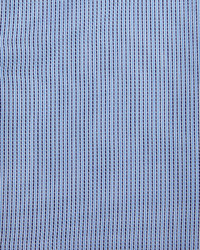Brioni Narrow Stripe Dress Shirt Blue