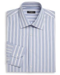 Saks Fifth Avenue Collection Striped Dress Shirt