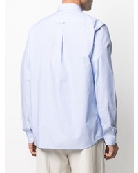 Lacoste Striped Button Down Cotton Shirt