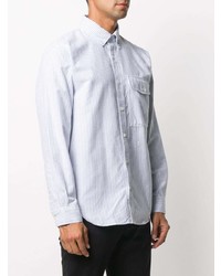 Eleventy Striped Button Down Shirt