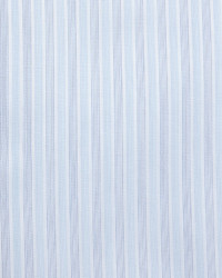 Stefano Ricci Striped Contrast Collar Dress Shirt Light Blue