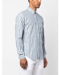 Aspesi Striped Cotton Dress Shirt