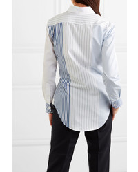 Thom Browne Striped Cotton Poplin Shirt