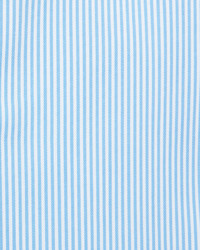 Peter Millar Striped Dress Shirt Tar Heel Blue