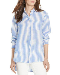 Lauren Ralph Lauren Striped Linen Shirt
