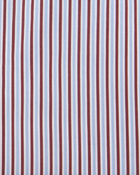 Kiton Striped Woven Dress Shirt Light Bluered