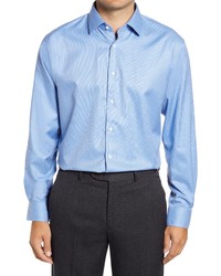 Nordstrom Traditional Fit Micro Stripe Non Iron Dress Shirt