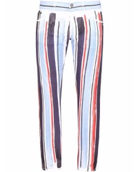 Dolce & Gabbana Striped Slim Fit Jeans
