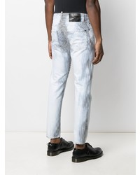 DSQUARED2 Washed Pinstripe Jeans