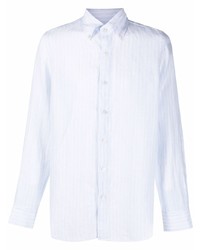 Finamore 1925 Napoli Linen Long Sleeve Shirt