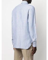 Barba Striped Linen Shirt