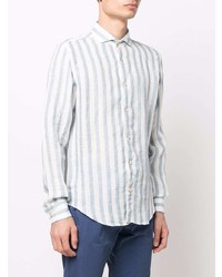 Eleventy Striped Linen Shirt