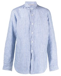Tintoria Mattei Striped Linen Shirt