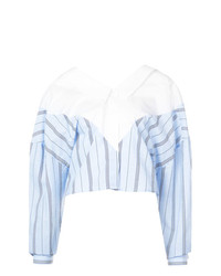 Unravel Project Cropped Oversized Shirt