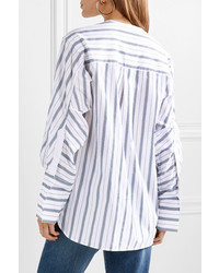 By Malene Birger Striped Cotton Poplin Shirt