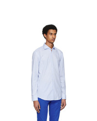 Hugo Blue And White Kason Shirt