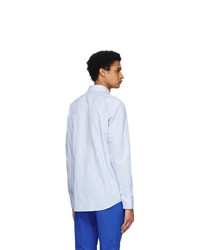 Hugo Blue And White Kason Shirt