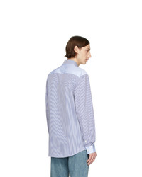 Burberry Blue Striped Chelmsford Shirt