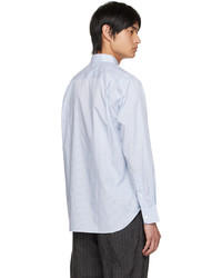 Comme des Garcons Homme Blue Striped Shirt