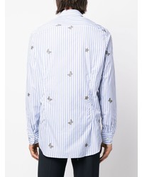 Etro Butterfly Print Long Sleeve Shirt