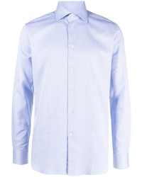 Corneliani Button Up Striped Cotton Shirt