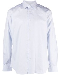 Corneliani Button Up Striped Cotton Shirt