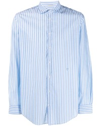 Massimo Alba Canary Striped Cotton Shirt