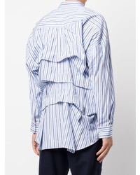 Comme Des Garcons SHIRT Comme Des Garons Shirt Asymmetric Striped Shirt
