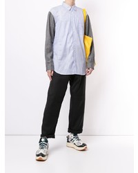 Comme Des Garcons SHIRT Comme Des Garons Shirt Two Tone Cotton Shirt