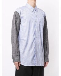 Comme Des Garcons SHIRT Comme Des Garons Shirt Two Tone Cotton Shirt