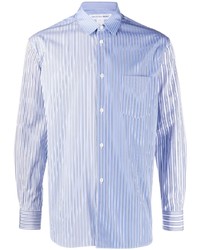Comme Des Garcons SHIRT Comme Des Garons Shirt Two Tone Striped Cotton Shirt