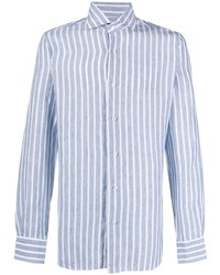 Barba Culto Striped Linen Shirt