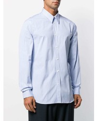 Givenchy Embroidered Logo Striped Shirt