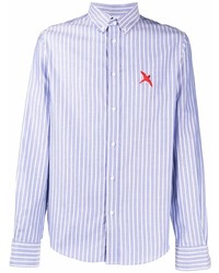 Axel Arigato Embroidered Pinstripe Shirt