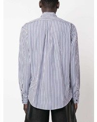 Y/Project Logo Embroidered Striped Shirt