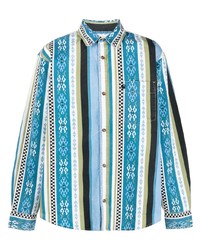 Carhartt WIP Long Sleeve Cotton Striped Shirt