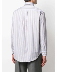 Etro Long Sleeve Striped Pattern Shirt