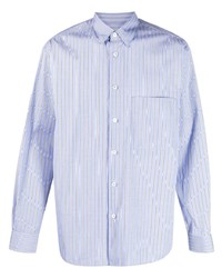 Lanvin Long Sleeved Striped Shirt