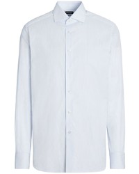 Zegna Micro Striped Cotton Shirt