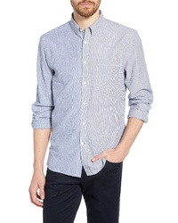 French Connection Multistripe Slim Fit Shirt