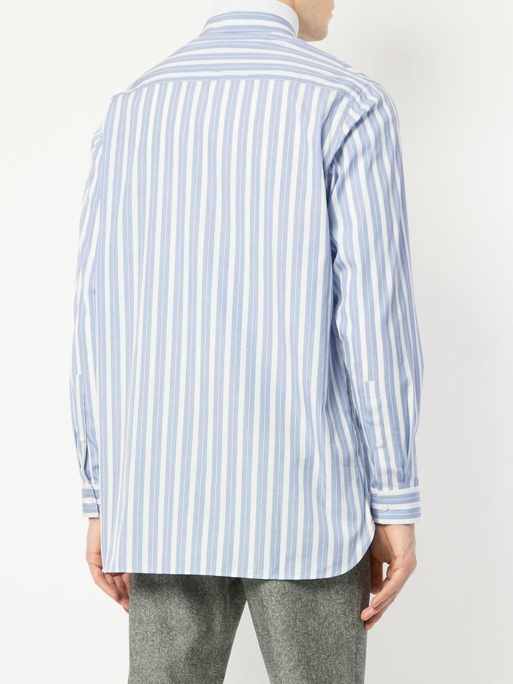 Jil Sander Off Center Stripe Shirt, $1,004 | farfetch.com | Lookastic